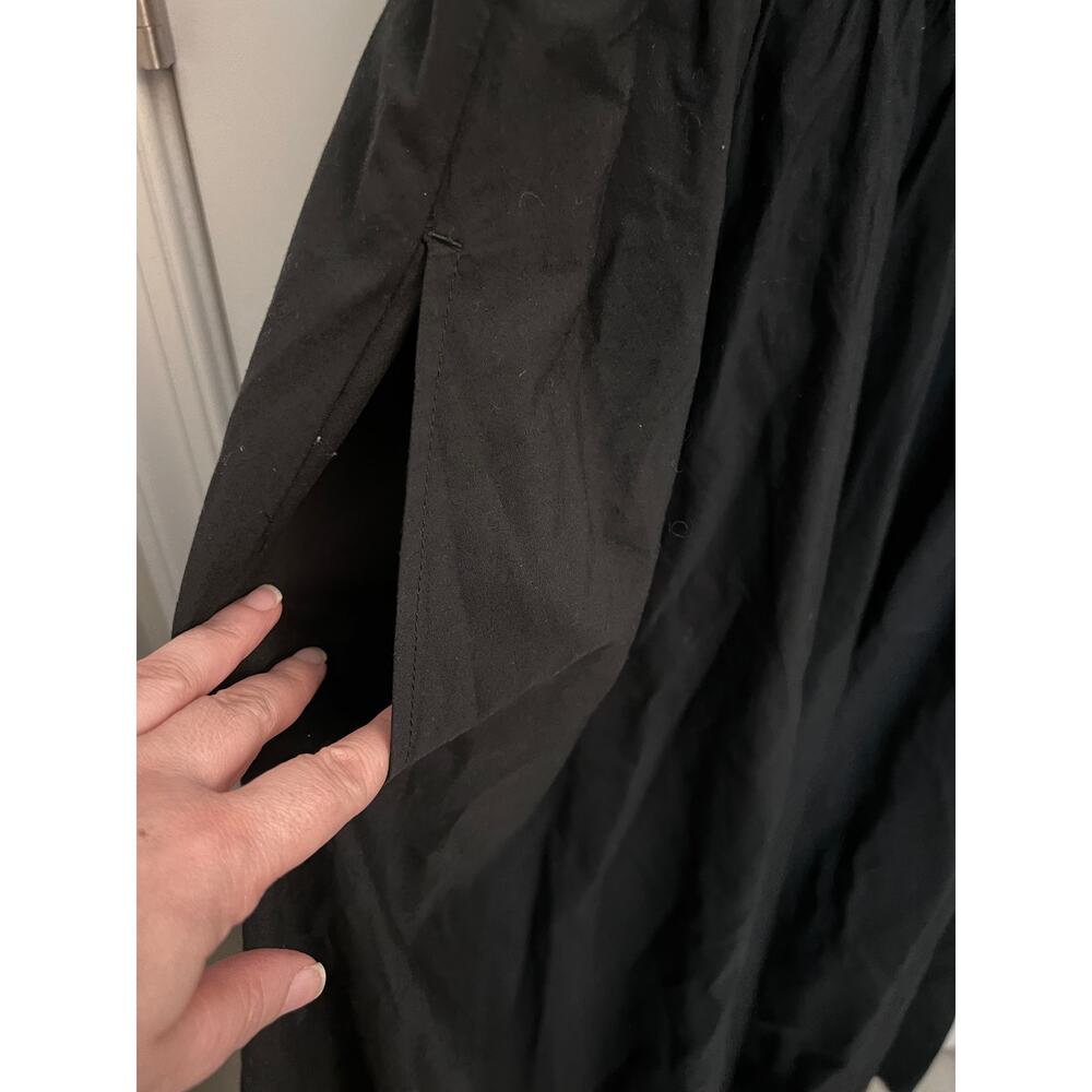 J. Crew Crochet Mixy Dress L Black Whimsigoth Boho Romantic Coquette Resortwear - Picture 11 of 11